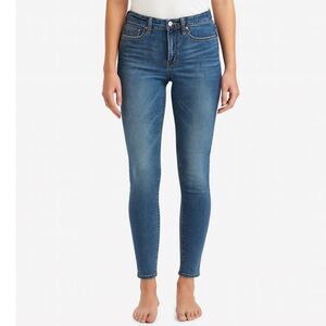 Dear John Joy Skinny Jeans Size 30 Dark Indigo Wash Stretch Denim Low Mid Rise